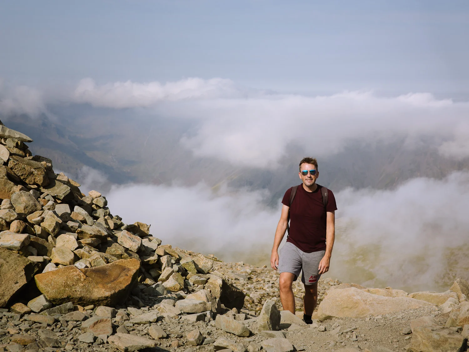Lake District Scafell Pike Summit