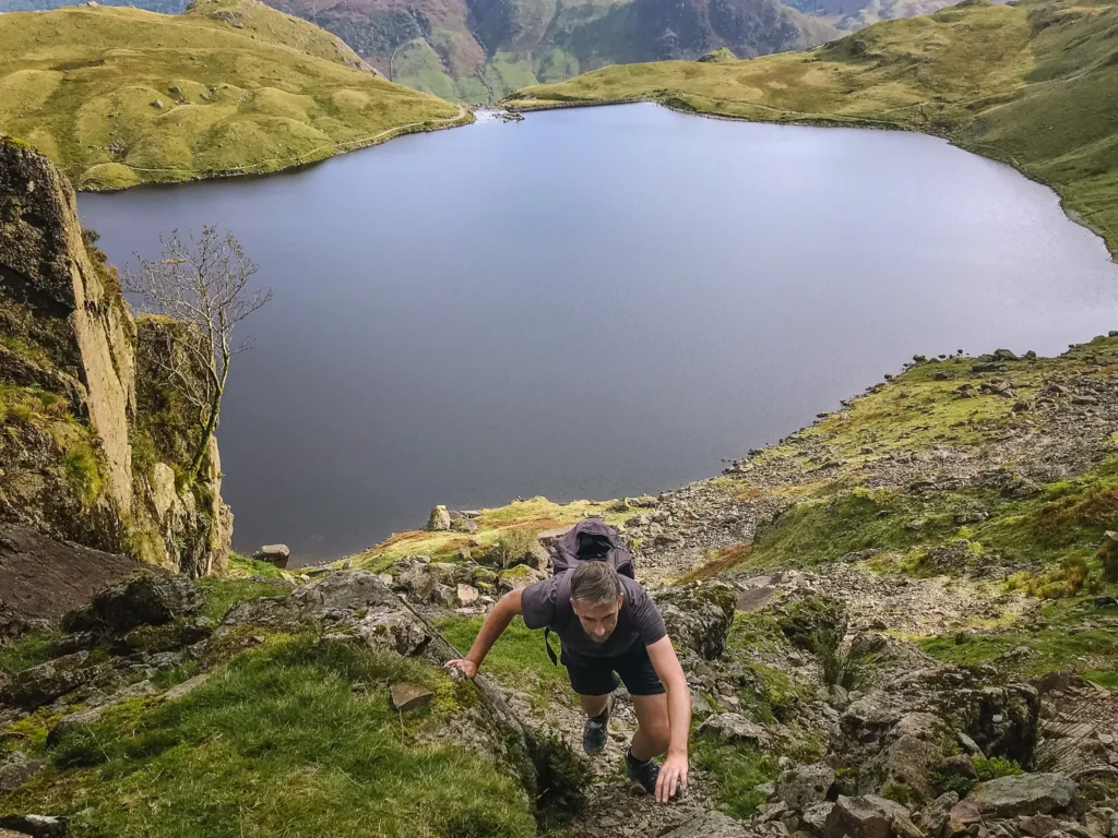 Langdale Pikes Easy Gully 2