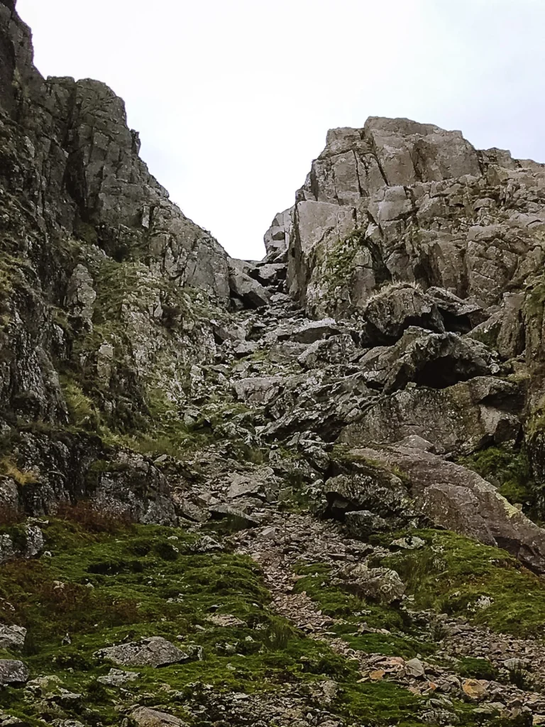 Langdale Pikes Easy Gully 4